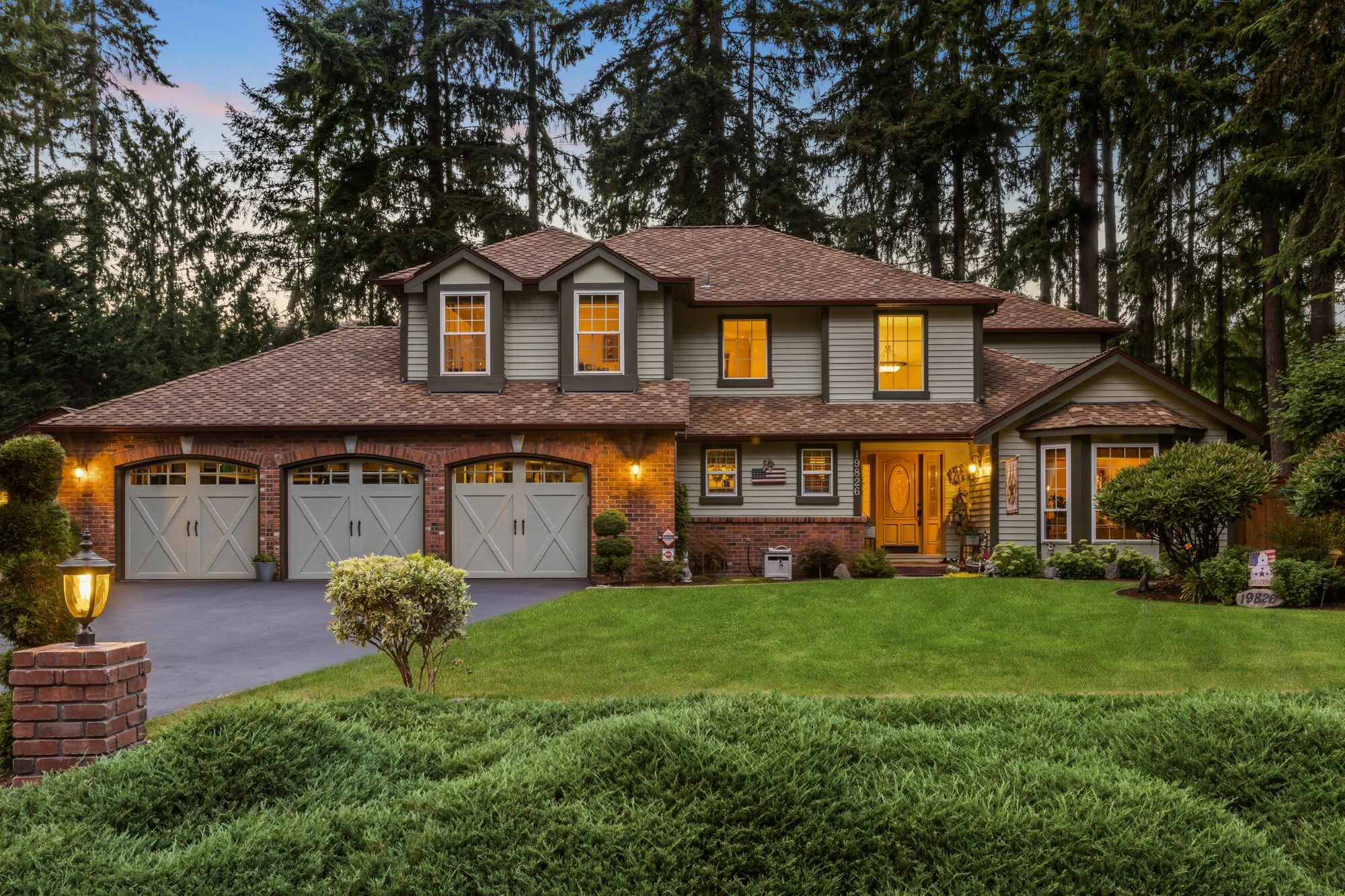 Twilight brick estate