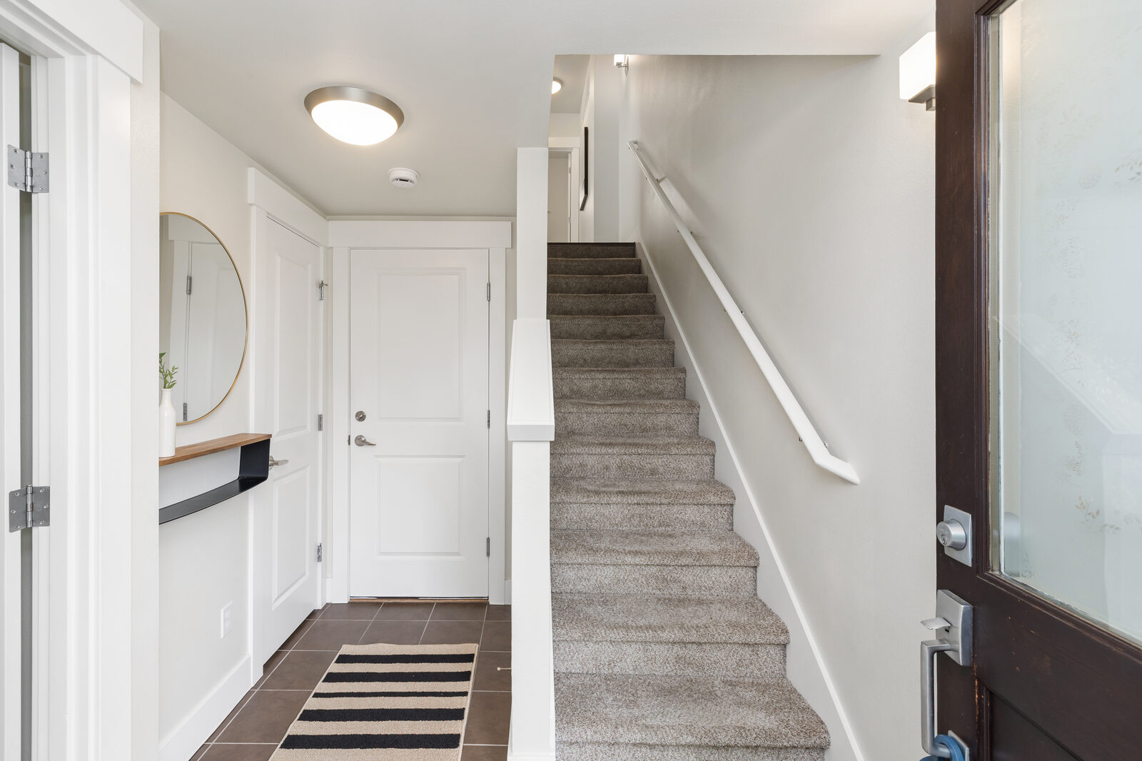 Entryway and staircase